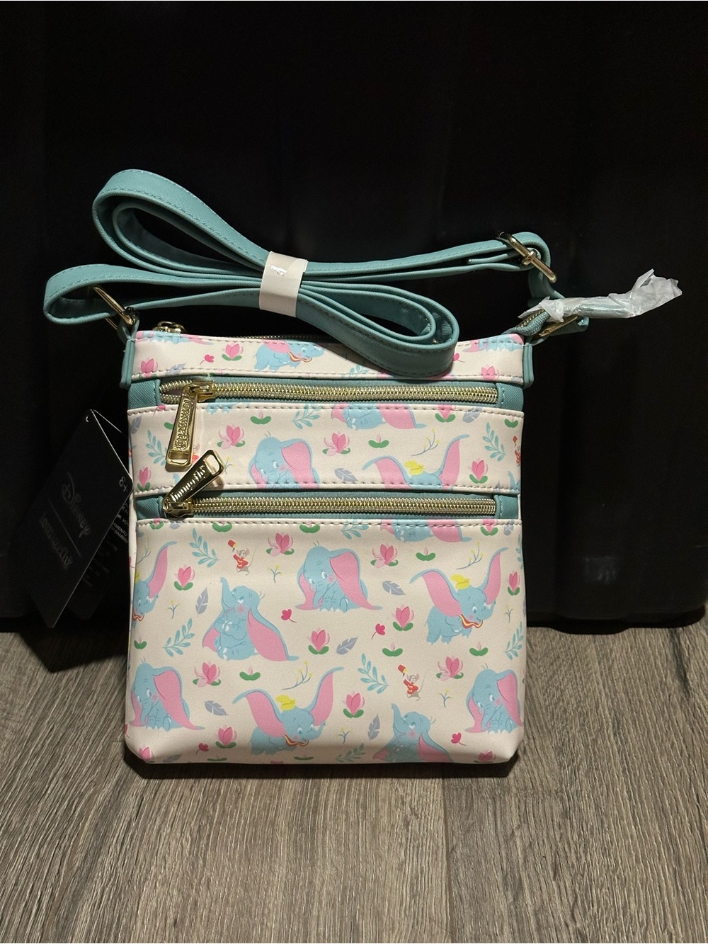 BNWT LOUNGEFLY Disney Dumbo Crossbody Bag